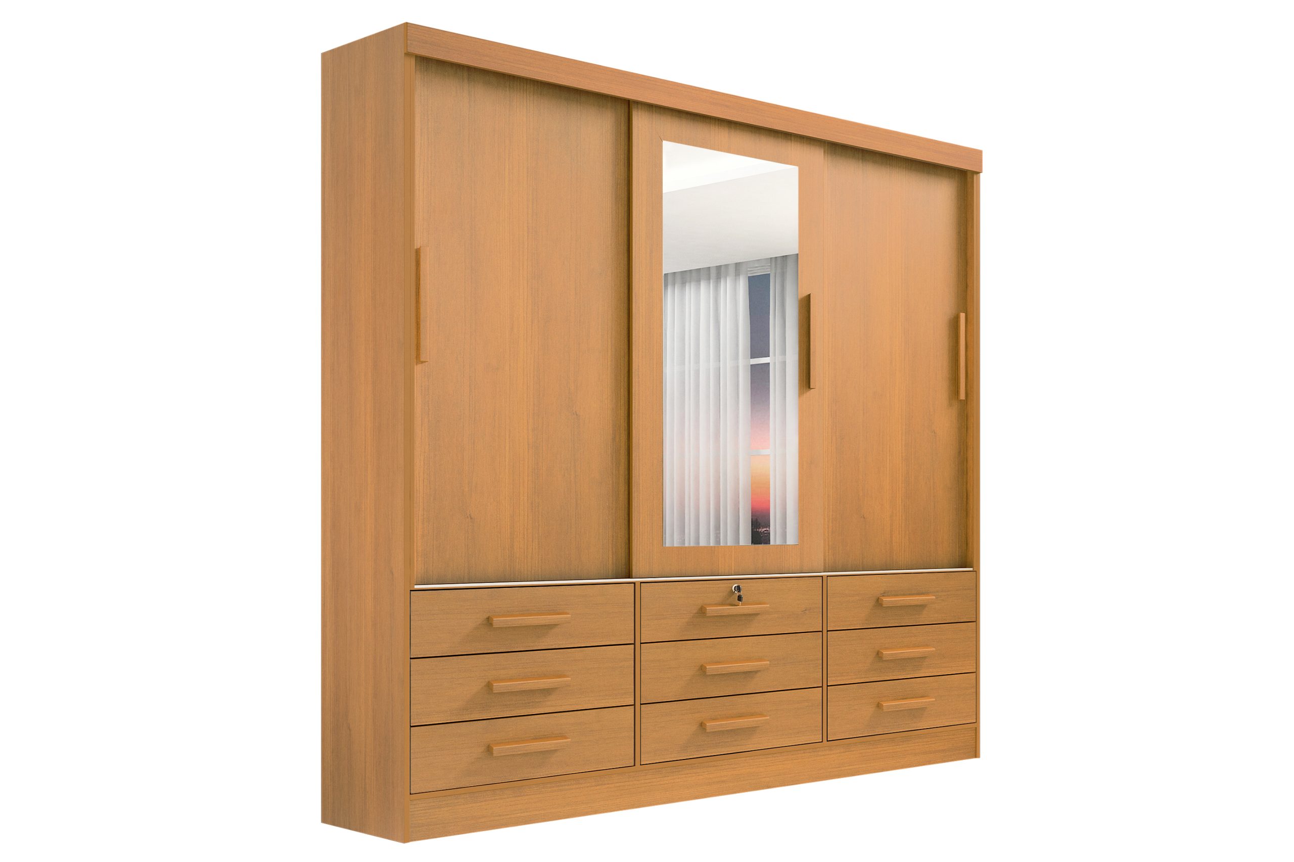 Guarda-roupa D'Doro Meridian 3 Portas