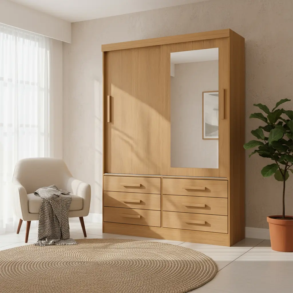 Guarda-roupa D'Doro Meridian 2 Portas