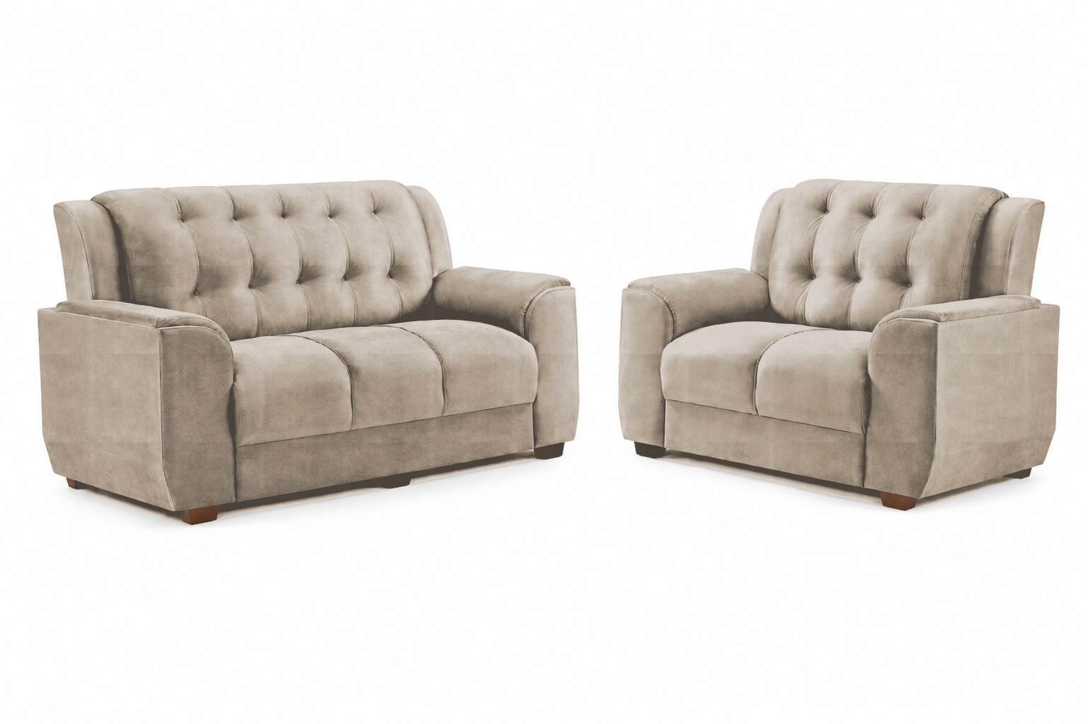 Conjunto de Sofá LeA Santiago 3.2 lugares — 823c