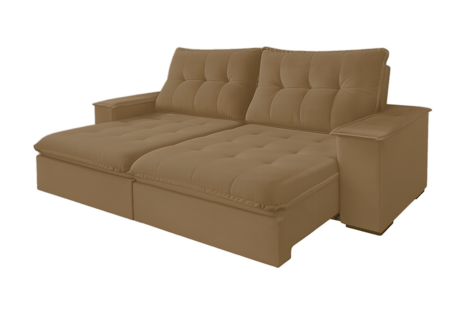 Conjunto de Sofá Lufer 6032 Retrátil Guaxupé — 2154