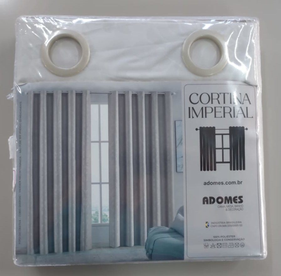 Cortina Adomes Imperial 2,30 x 2,00m — Marfim